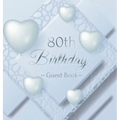 80th Birthday Guest Book: Keepsake Gift for Men and Women Turning 80 - Hardback with Funny Ice Sheet-Frozen Cover Themed Decorations & Supplies, Perso