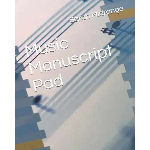 Music Manuscript Pad