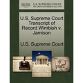 U.S. Supreme Court Transcript of Record Wimbish V. Jamison
