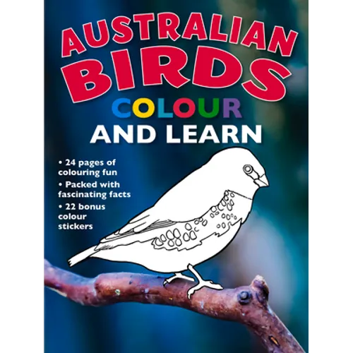 Australian Birds Colour and Learn