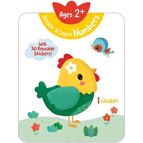 Sticker & Learn Numbers (Ages 2+): With 30 Reusable Stickers