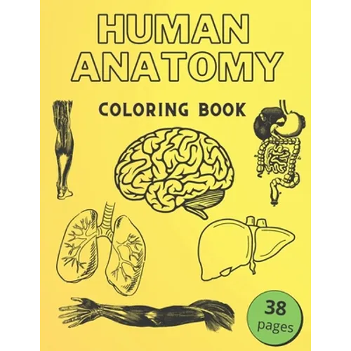 Human Anatomy Coloring Book: Informative Guide To The Human Body (internal organs the nervous system, reproductive systems and limbs) For Kids