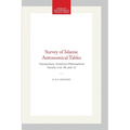 Survey of Islamic Astronomical Tables: Transactions, American Philosophical Society (Vol. 46, Part 2)