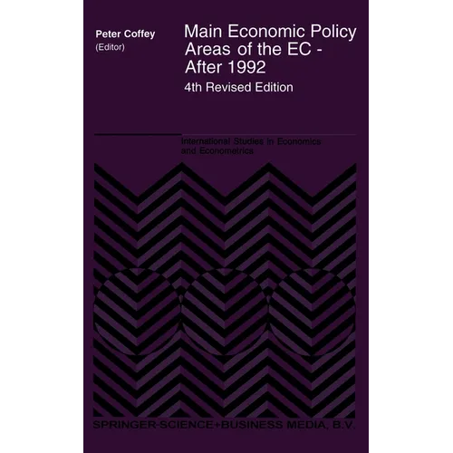 Main Economic Policy Areas of the EC - After 1992