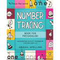 Number Tracing Book for Preschoolers: Handwriting Activity Workbook for Kids Ages 3-5, Homeschooling Activity Books, Number Writing Practice Book for