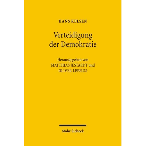 Verteidigung Der Demokratie: Abhandlungen Zur Demokratietheorie