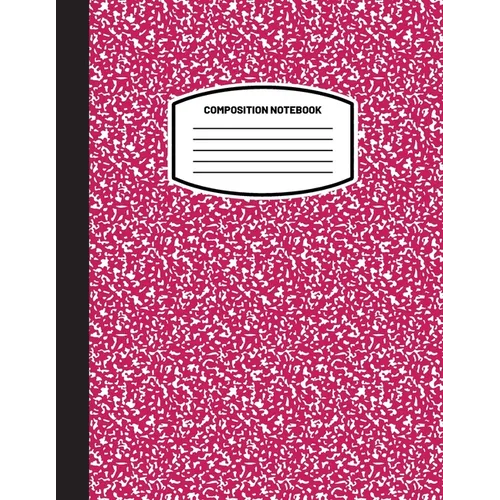 Classic Composition Notebook: (8.5x11) Wide Ruled Lined Paper Notebook Journal (Magenta) (Notebook for Kids, Teens, Students, Adults) Back to School a