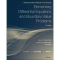 Elementary Differential Equations and Boundary Value Problems, Student Solutions Manual