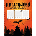 Halloween Word Search: Puzzle Activity Book For Kids Ages 5-8 Juvenile Gifts With Key Solution Pages