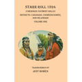 Starr Roll 1894 (Cherokee Payment Rolls) Volume One: Districts: Canadian, Cooweescoowee, and Delaware