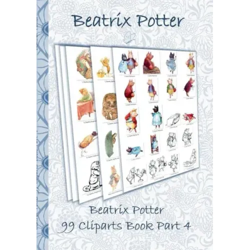 Beatrix Potter 99 Cliparts Book Part 4 ( Peter Rabbit ): Sticker, Icon, Clipart, Cliparts, download, Internet, Dropbox, Original, Children's books, ch