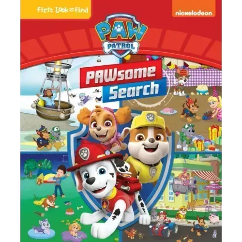 Nickelodeon Paw Patrol Pawsome Search: First Look and Find