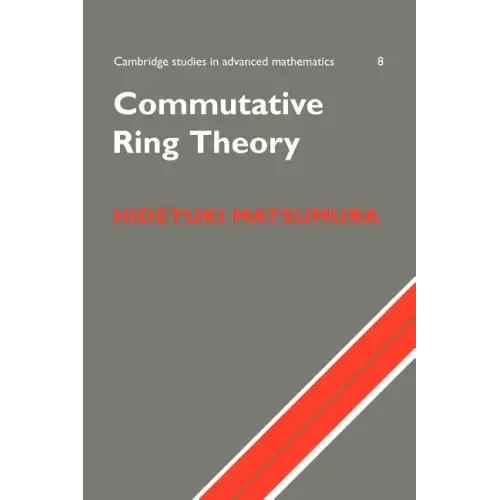 Commutative Ring Theory
