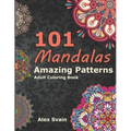 101 Mandalas: Amazing Patterns Adult Coloring Book