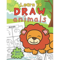 Animals Learn To Draw Book For Kids Ages 5-7