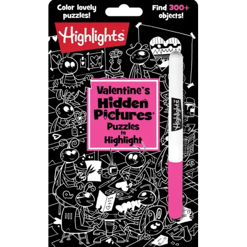 Valentine's Hidden Pictures Puzzles to Highlight: Valentines Book for Kids 6 and Up