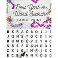 New Year's Word Search: Large Print Word Search All About New Year's