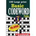 100 Large print Basic Codeword puzzles