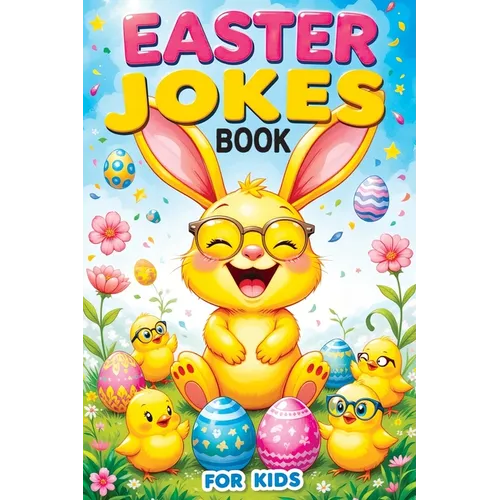 Easter Jokes Book for Kids: Basket Stuffer Gift for Girls and Boys, Fun & Silly Riddles and Activity Book - Try Not to Laugh Challenge