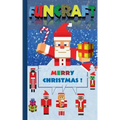 Funcraft - Merry Christmas to all Minecraft Fans! (unofficial Notebook): Notebook and gift card in one piece, with dedication page, notepad, tablet, s
