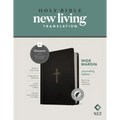 NLT Wide Margin Bible, Filament Enabled (Hardcover Leatherlike, Black Cross, Indexed, Red Letter)