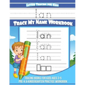 Ian Letter Tracing for Kids Trace my Name Workbook: Tracing Books for Kids ages 3 - 5 Pre-K & Kindergarten Practice Workbook