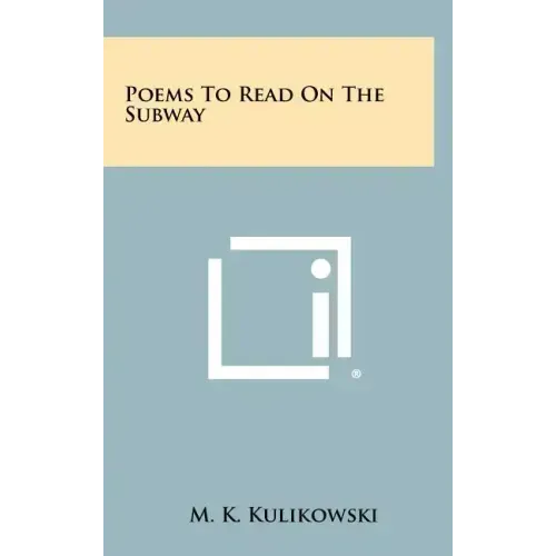 Poems to Read on the Subway