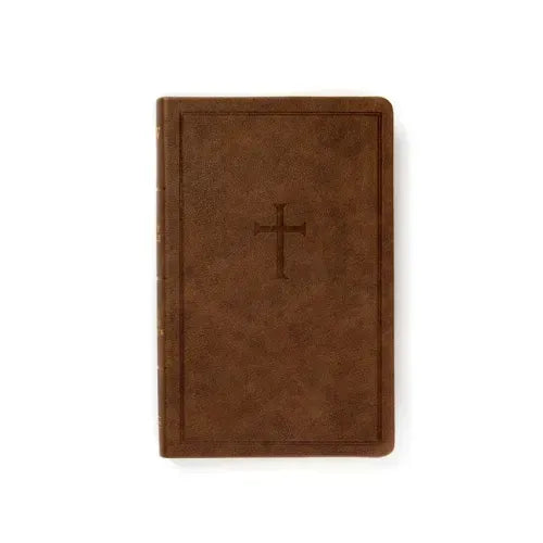 KJV Personal Size Bible, Brown Leathertouch