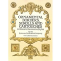 Ornamental Borders, Scrolls and Cartouches in Historic Decorative Styles