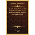 Secrets Of The Communist Party Exposed! The Secret Communist Party Manual On Organization
