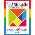 Tangram Book for Kids with Animals Volume 1: 50 Tangrams for Kids Puzzles, Tangram Puzzle for Kids