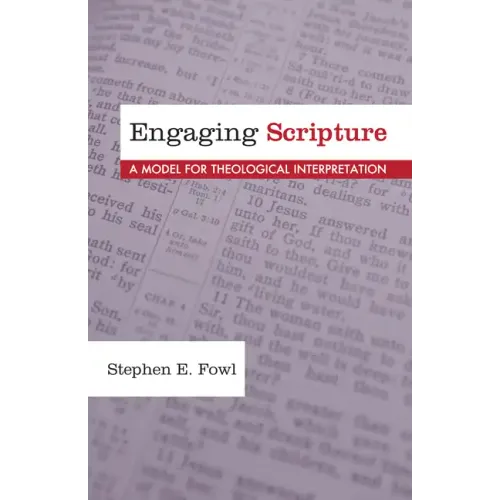 Engaging Scripture
