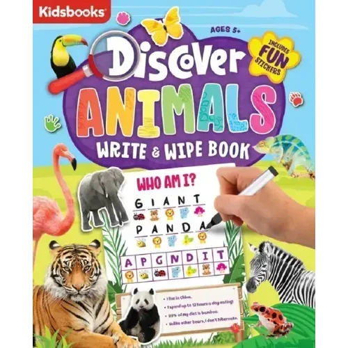 Discover Animals Activity Book
