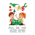 All-in-one book to teach kids letters, numbers, coloring activities and dots connect high-quality 3D designs 2020: 2-5 age