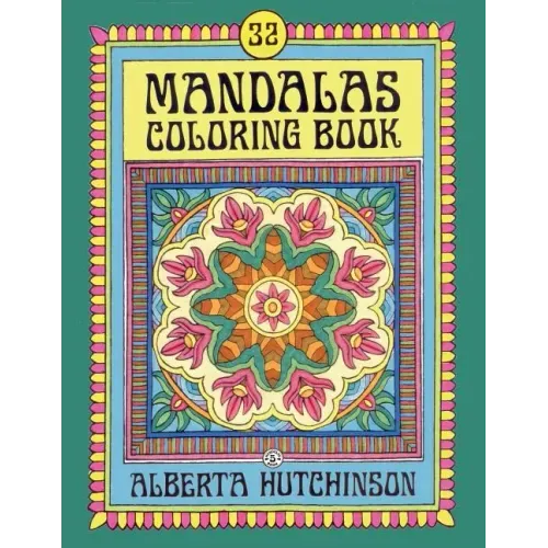 Mandala Coloring Book, No. 5: 32 New Mandala Designs