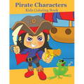 Pirate Characters: Kids Coloring Book