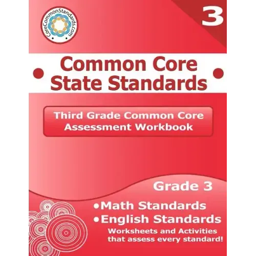 Third Grade Common Core Assessment Workbook