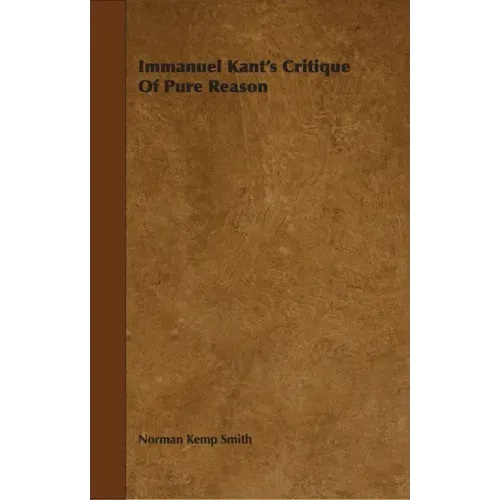 Immanuel Kant's Critique of Pure Reason