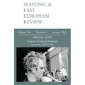 Slavonic & East European Review (104.1) 2026: Legacies of Cultural Resistance Across the 1989 Divide