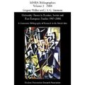 University Theses in Russian, Soviet and East European Studies, 1907-2006: A Centennial Bibliography of Research in the British Isles