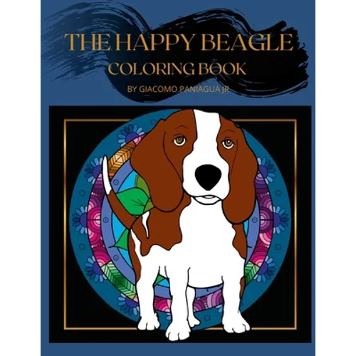 The Happy Beagle Coloring Book