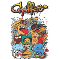 Graffiti: Street Art Coloring Book For Teens Adults, 50 Amazing Graffiti drawing, Calm & Relaxation