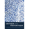 Critique and Postcritique