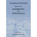 Proclus: The Elements of Theology