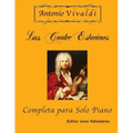 Antonio Vivaldi - Las Cuatro Estaciones, Completa: para Solo Piano
