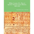 Wilkes County, NC, P&Q Minutes, 1805-1810
