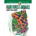 Creative Haven Rain Forest Animals Dot-To-Dot