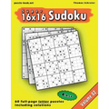 16x16 Super Sudoku: Easy 16x16 Full-page Alphabet Sudoku, Vol. 2