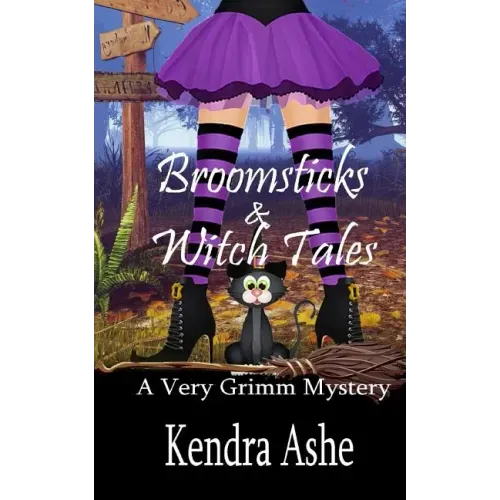 Broomsticks & Witch Tales: A Cozy Mystery Fairy Tale