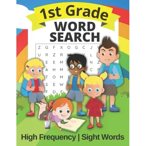1st Grade Word Search High Frequency and Sight Words: Puzzle Book for First Graders For Kids Ages 4 - 8